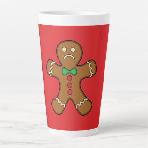 Sad Gingerbread Man Milchtasse