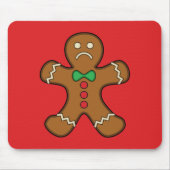Sad Gingerbread Man Mousepad (Vorne)