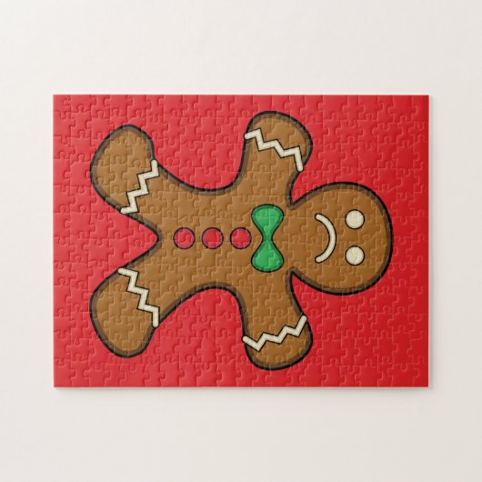 Sad Gingerbread Man Puzzle (Horizontal)