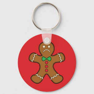Sad Gingerbread Man Schlüsselanhänger