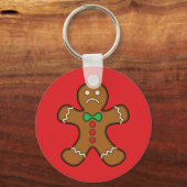 Sad Gingerbread Man Schlüsselanhänger (Vorderseite)