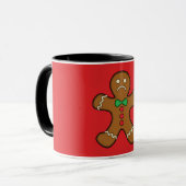 Sad Gingerbread Man Tasse (Vorderseite Links)