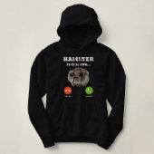 Sad Hamster Meme ruft Hoodie (Design vorne)