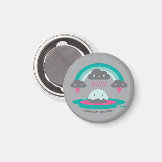 Sad Island 2 Magnet (Vorderseite/Rückseite)