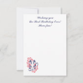 Sad Kitten Dankeskarte (Rückseite)