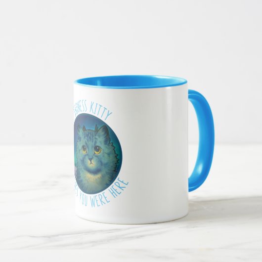 SAD KITTY CAT COFFEE-TASSE TASSE (VorderseiteRechts)