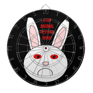 Sad Labrador Rabbit Dartboard Dartscheibe
