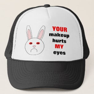 Sad Labrador Rabbit Hat Truckerkappe