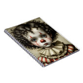 Sad Little Clown | Notebook-Journal Notizblock (Rechte Seite)