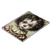 Sad Little Clown | Notebook-Journal Notizblock (Linke Seite)