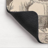 Sad Little Girl Mousepad (Ecke)