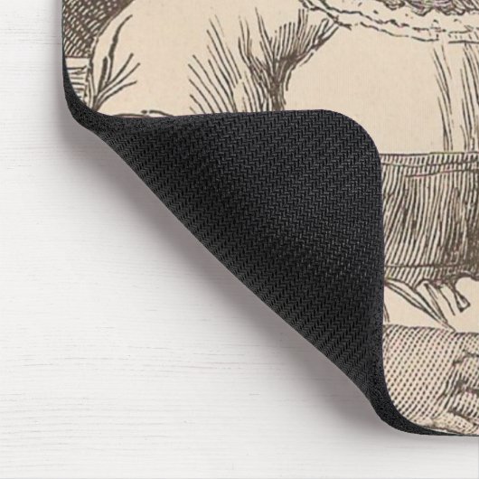 Sad Little Girl Mousepad (Ecke)