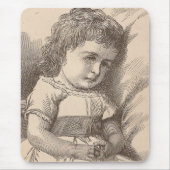 Sad Little Girl Mousepad (Vorne)