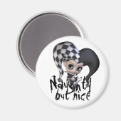 Sad Little Jester Magnet (Vorderseite/Rückseite)
