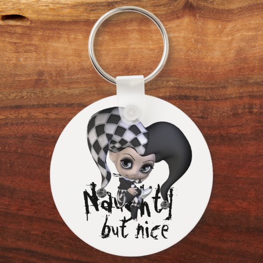 Sad Little Jester Schlüsselanhänger (Vorderseite)