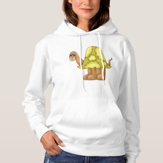 Sad Looking Turtle Hoodie (Vorderseite)