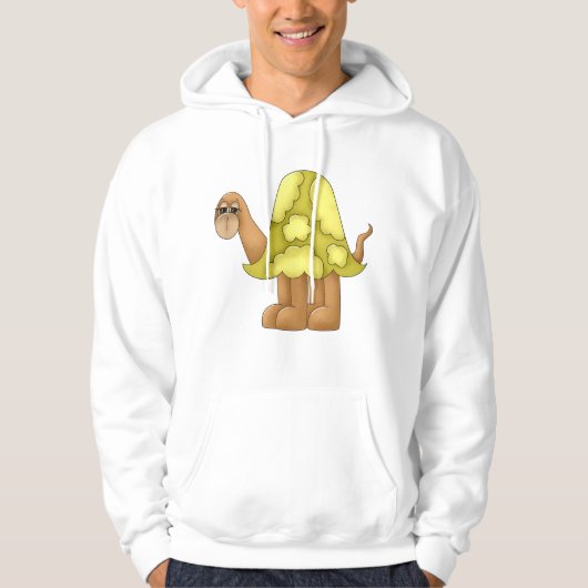 Sad Looking Turtle Hoodie (Vorderseite)