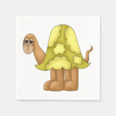 Sad Looking Turtle Napkins Serviette (Vorderseite)