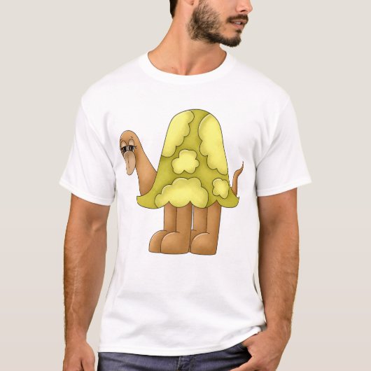 Sad Looking Turtle T - Shirt (Vorderseite)