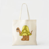 Sad Looking Turtle Tote Bag Tragetasche (Vorne)