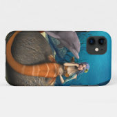 Sad Mermaid Case-Mate iPhone Hülle (Rückseite (Horizontal))