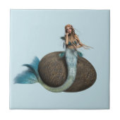 Sad Mermaid Fliese (Vorderseite)