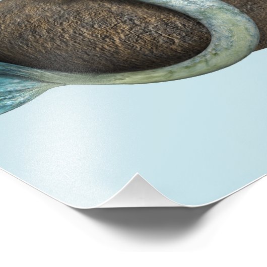 Sad Mermaid Fotodruck (Ecke)