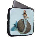 Sad Mermaid Laptopschutzhülle (Vorne Rechts)