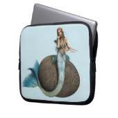 Sad Mermaid Laptopschutzhülle (Vorderseite Links)