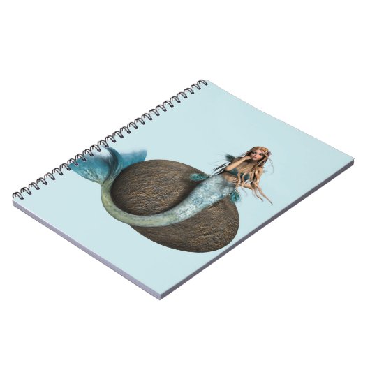 Sad Mermaid Notizblock (Linke Seite)