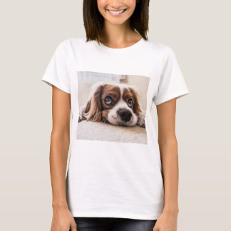 Sad-Mit Augen Cocker Spanierhund T-Shirt