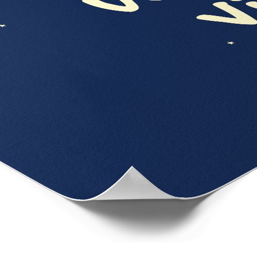 Sad Moon Poster (Ecke)