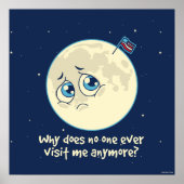 Sad Moon Poster (Vorne)