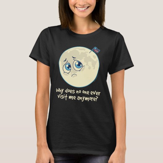 Sad Moon T-Shirt (Vorderseite)