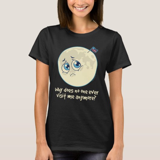 Sad Moon T-Shirt (Vorderseite)