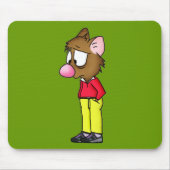 Sad Mouse Mousepad (Vorne)