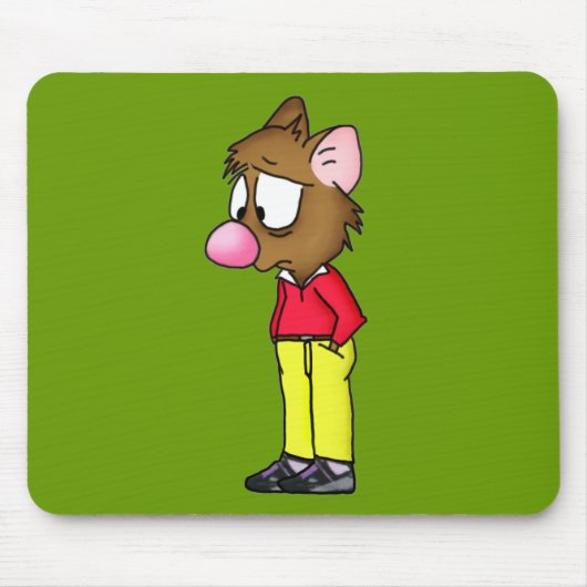 Sad Mouse Mousepad (Vorne)