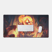 Sad Mummy Gaming Desktop | Maßgeschneiderte Schrei Schreibtischunterlage (Tastatur & Maus)