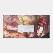 Sad Mummy Gaming Desktop | Maßgeschneiderte Schrei Schreibtischunterlage (Tastatur & Maus)