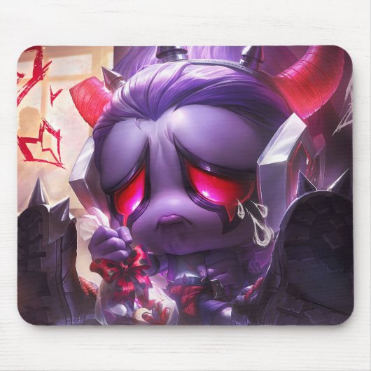 Sad Mummy Gaming Mousepad | Benutzerdefinierbares  (Vorne)