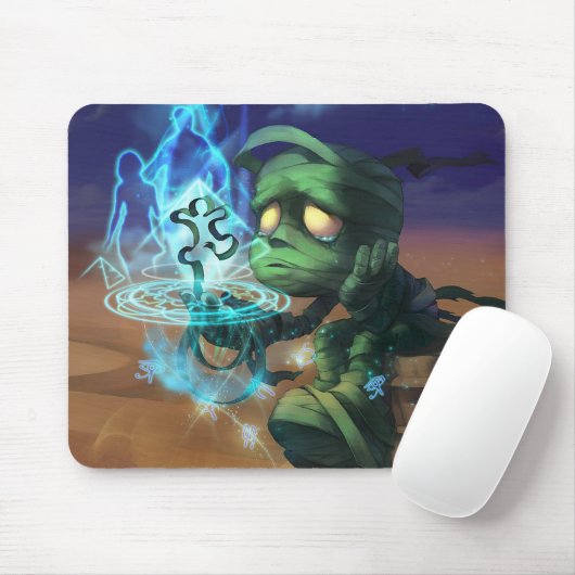 Sad Mummy Gaming Mousepad | Benutzerdefinierbares (Mit Mouse)