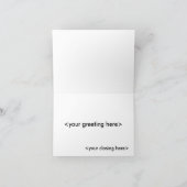 Sad Orangutan Vermisst Sie Karte (Innenseite)