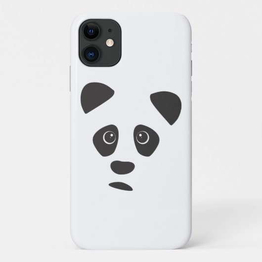 Sad Panda Case-Mate iPhone Hülle (Rückseite)