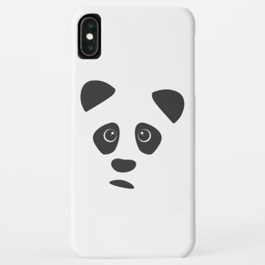 Sad Panda Case-Mate iPhone Hülle (Rückseite)