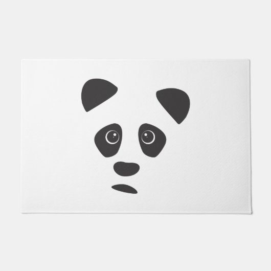 Sad Panda Fußmatte (Vorderseite)
