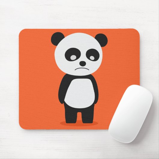 Sad Panda Mousepad (Mit Mouse)