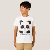 Sad Panda T-Shirt (Vorne ganz)