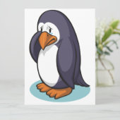 Sad Penguin (Stehend Vorderseite)