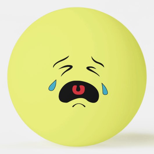 Sad Ping Pong Ball Tischtennisball (Vorderseite)