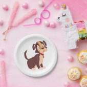 Sad Puppy Dog Pappteller (Party)